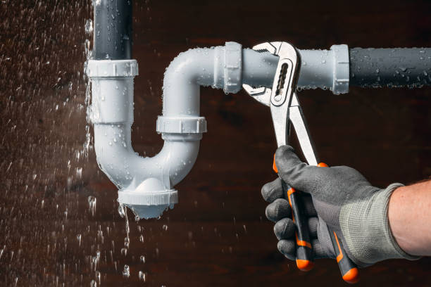 Professional Emergency Plumber technician working in Alma, MI